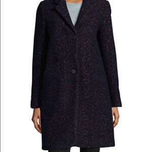 Marc New York Woven Reefer Coat